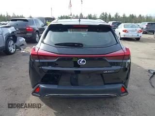 2022 Lexus UX 250h F Sport with VIN JTHR9JBH4N2062923, listed as a IAAI auction lot 42059334 with 27,967 mi miles and . Bid and sale history available at DreamBid. Image 17.