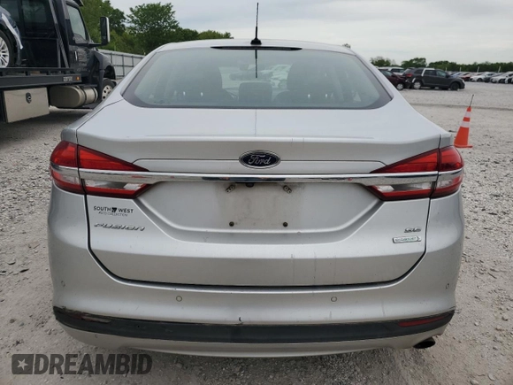 2017 Ford Fusion SE with VIN 3FA6P0HD3HR256602, listed as a Copart auction lot 55834485 with 157,495 mi miles and Clean title. Bid and sale history available at DreamBid. Image 6.