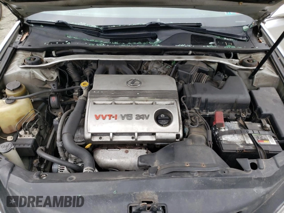 2003 Lexus ES 300 with VIN JTHBF30G030137254, listed as a Copart auction lot 46828375 with 228,627 mi miles and Salvage Title. Bid and sale history available at DreamBid. Image 12.