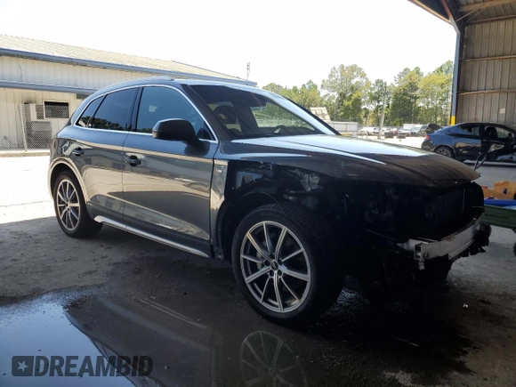 2023 Audi Q5 S line Premium Plus with VIN WA1E2AFY1P2056508, listed as a Copart auction lot 64945523 with 5,277 mi miles and . Bid and sale history available at DreamBid. Image 4.