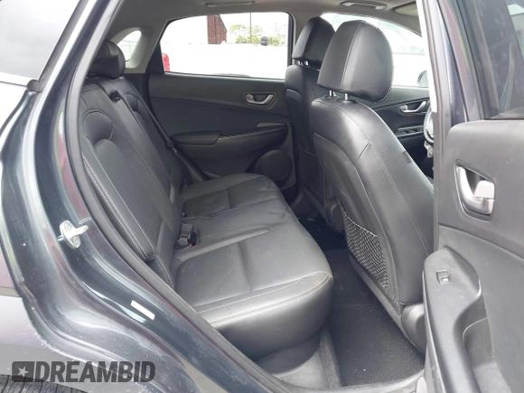 2020 Hyundai Kona Ultimate with VIN KM8K53A55LU549563, listed as a IAAI auction lot 41714066 with 101,444 mi miles. Bid and sale history available at carsss.com. Image 8.