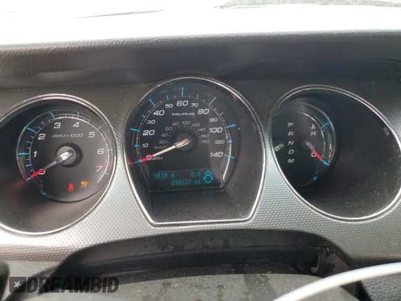 2011 Ford Taurus SEL with VIN 1FAHP2EW8BG158822, listed as a Copart auction lot 48584895 with 296,231 mi miles and Salvage Title. Bid and sale history available at DreamBid. Image 9.