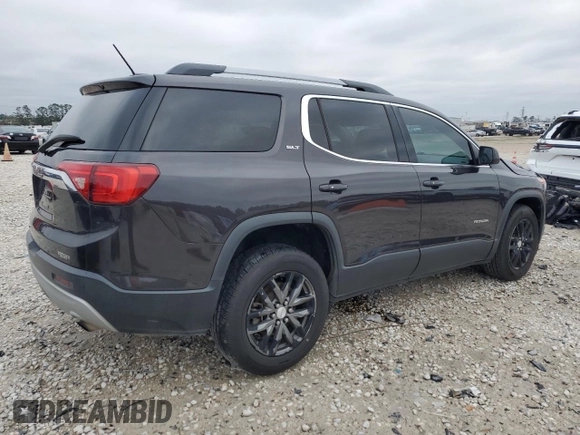 2018 GMC Acadia SLT with VIN 1GKKNMLA3JZ172322, listed as a Copart auction lot 45849305 with 164,367 mi miles and Salvage Title. Bid and sale history available at DreamBid. Image 3.