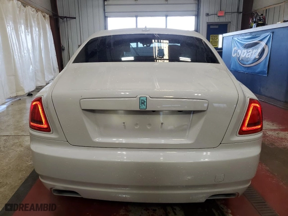 2011 Rolls-Royce Ghost with VIN SCA664S53BUX49600, listed as a Copart auction lot 85953614 with 45,937 mi miles and Non Repairable. Bid and sale history available at carsss.com. Image 6.