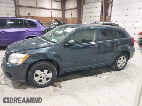 2007 Dodge Caliber with VIN 1B3HB28B27D321850, listed as a IAAI auction lot 41617311 with 180,446 mi miles. Bid and sale history available at carsss.com. Image 14.