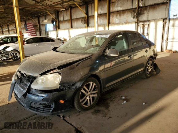 2006 Volkswagen Jetta Sedan Value Edition with VIN 3VWPF71KX6M785541, listed as a Copart auction lot 49054215 with 179,580 mi miles and Salvage Title. Bid and sale history available at carsss.com. Image 1.
