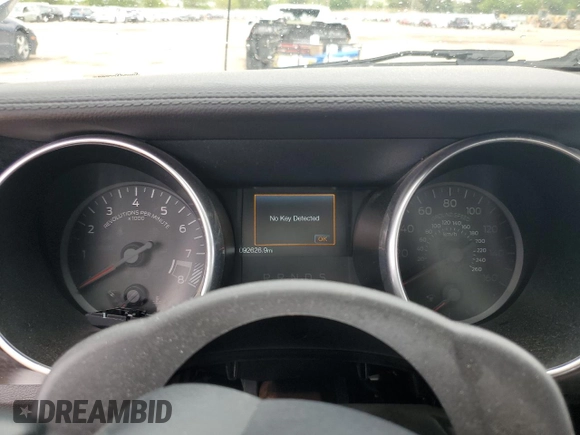 2019 Ford Mustang GT with VIN 1FA6P8CF8K5117020, listed as a Copart auction lot 57896865 with 92,626 mi miles and Salvage title. Bid and sale history available at DreamBid. Image 9.