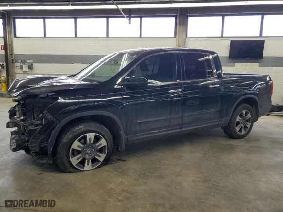 2017 Honda Ridgeline RTL-E with VIN 5FPYK3F7XHB012809, listed as a Copart auction lot 46440195 with 144,274 mi miles and Salvage Title. Bid and sale history available at carsss.com. Image 1.