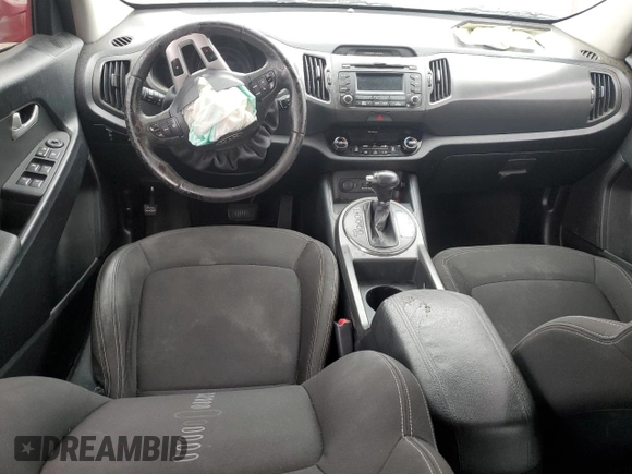 2011 Kia Sportage EX with VIN KNDPC3A29B7117271, listed as a Copart auction lot 48098185 with Not Provided miles and Salvage Title. Bid and sale history available at carsss.com. Image 8.