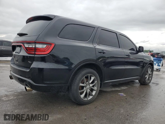 2015 Dodge Durango R/T with VIN 1C4SDHCT8FC755888, listed as a Copart auction lot 55659455 with 125,336 mi miles and Salvage title. Bid and sale history available at DreamBid. Image 3.