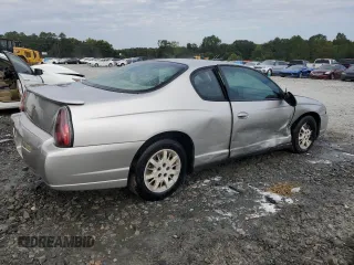 2005 Chevrolet Monte Carlo LS with VIN 2G1WW12E559128263, listed as a Copart auction lot 74888914 with 278,367 mi miles and Salvage Title. Bid and sale history available at carsss.com. Image 3.