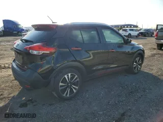 2018 Nissan Kicks SV with VIN 3N1CP5CU4JL505549, listed as a Copart auction lot 52184995 with 28,113 mi miles and Salvage Title. Bid and sale history available at carsss.com. Image 3.