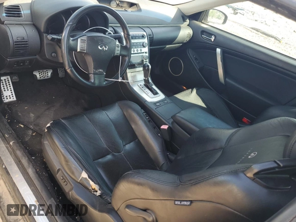 2006 Infiniti G35 Coupe with VIN JNKCV54EX6M700920, listed as a Copart auction lot 81636804 with 120,109 mi miles and Salvage Title. Bid and sale history available at carsss.com. Image 8.