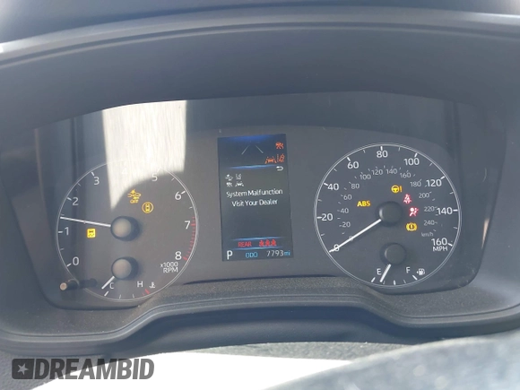2024 Toyota Corolla LE with VIN 5YFB4MDE8RP156719, listed as a IAAI auction lot 42062375 with 7,793 mi miles and . Bid and sale history available at DreamBid. Image 7.
