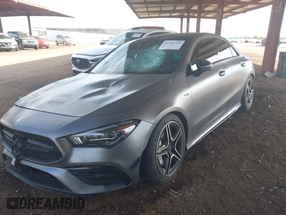 2022 Mercedes-Benz CLA 35 AMG with VIN W1K5J5BB9NN281018, listed as a IAAI auction lot 41562726 with 42,789 mi miles and . Bid and sale history available at DreamBid. Image 17.