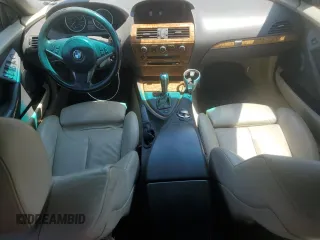 2005 BMW 6 Series 645Ci with VIN WBAEK73455B327042, listed as a Copart auction lot 55254765 with 91,389 mi miles and Clean Title. Bid and sale history available at carsss.com. Image 8.