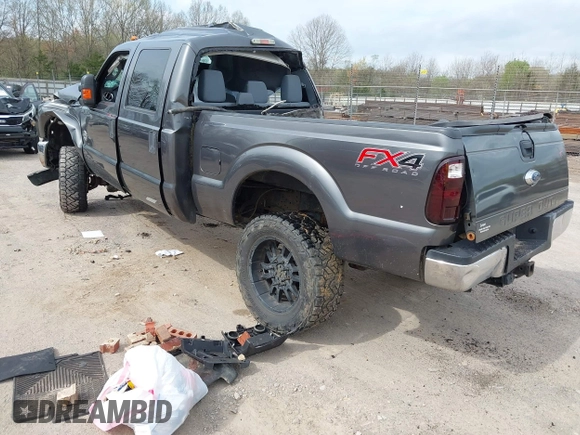 2015 Ford Super Duty F-250 SRW Lariat with VIN 1FT7W2BT4FED12351, listed as a IAAI auction lot 41944143 with 1 mi miles. Bid and sale history available at carsss.com. Image 3.