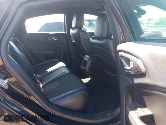 2015 Chrysler 200 S with VIN 1C3CCCBB1FN670130, listed as a IAAI auction lot 42054060 with 83,620 mi miles and . Bid and sale history available at DreamBid. Image 8.