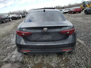 2021 Alfa Romeo Giulia Ti with VIN ZARFANBNXM7641463, listed as a Copart auction lot 42872425 with 47,471 mi miles and Salvage title. Bid and sale history available at DreamBid. Image 6.