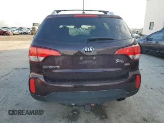 2014 Kia Sorento LX with VIN 5XYKT4A71EG530322, listed as a Copart auction lot 88501505 with 73,887 mi miles and Salvage Title. Bid and sale history available at carsss.com. Image 6.