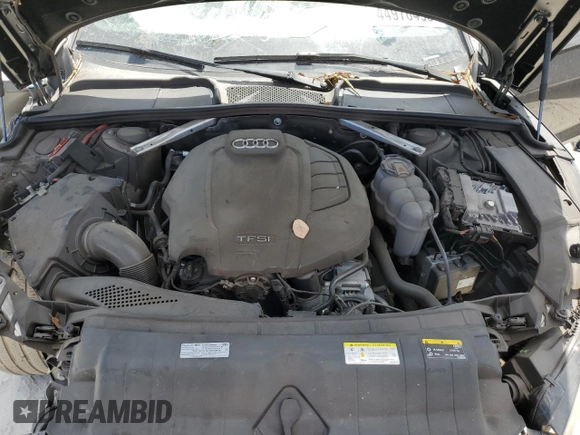 2020 Audi A5 Sportback Premium with VIN WAUANCF51LA006119, listed as a Copart auction lot 44978493 with 0 mi miles. Bid and sale history available at carsss.com. Image 11.