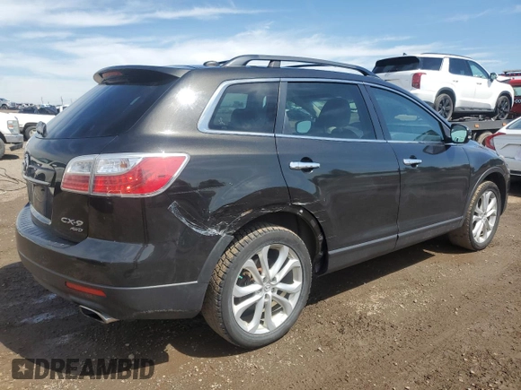 2012 Mazda CX-9 Grand Touring with VIN JM3TB3DA0C0351725, listed as a Copart auction lot 64089375 with 230,811 mi miles and Salvage title. Bid and sale history available at DreamBid. Image 3.