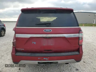 2019 Ford Expedition Limited with VIN 1FMJU2AT9KEA65962, listed as a Copart auction lot 53304395 with 125,920 mi miles and Salvage title. Bid and sale history available at DreamBid. Image 6.