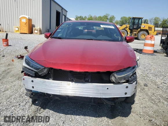 2021 Acura ILX w/Premium/A-SPEC Package with VIN 19UDE2F86MA007659, listed as a Copart auction lot 53266515 with 41,157 mi miles and Salvage Title. Bid and sale history available at carsss.com. Image 5.