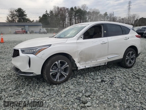 2024 Acura RDX w/Advance Package with VIN 5J8TC2H77RL005503, listed as a Copart auction lot 47077725 with 8,014 mi miles and Salvage Title. Bid and sale history available at carsss.com. Image 1.
