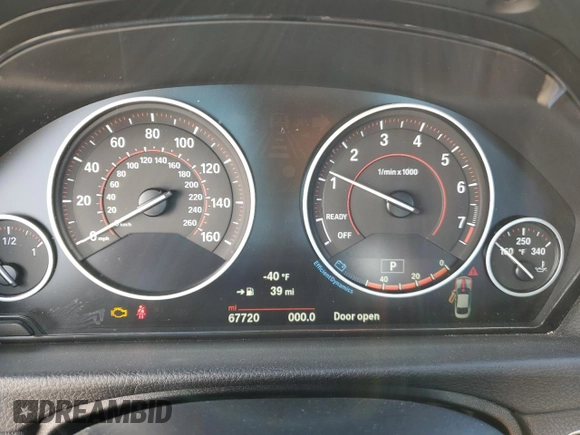 2016 BMW 4 Series 428i xDrive with VIN WBA3N9C53GK250662, listed as a Copart auction lot 46990505 with 67,720 mi miles and Salvage Title. Bid and sale history available at carsss.com. Image 9.