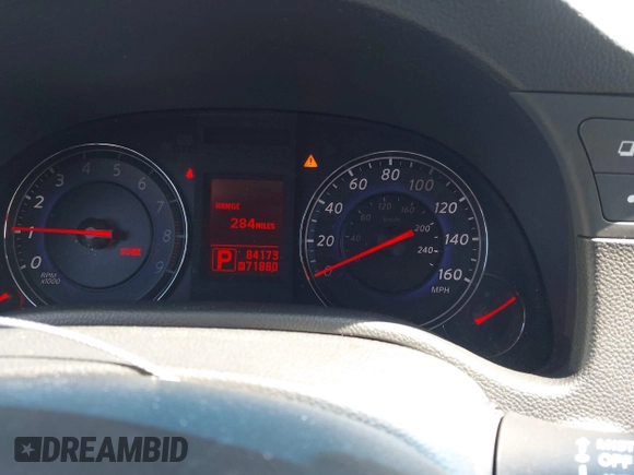 2008 Infiniti G35 Journey with VIN JNKBV61EX8M214584, listed as a IAAI auction lot 42582793 with 84,173 mi miles and . Bid and sale history available at DreamBid. Image 7.