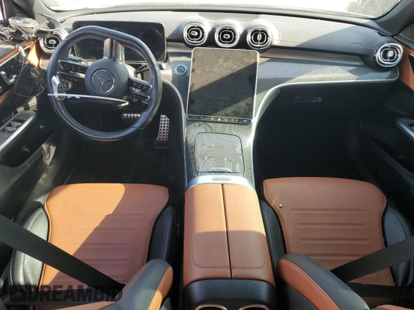 2022 Mercedes-Benz C 300 with VIN W1KAF4GB2NR052840, listed as a Copart auction lot 55499025 with 30,075 mi miles and Clean Title. Bid and sale history available at DreamBid. Image 8.