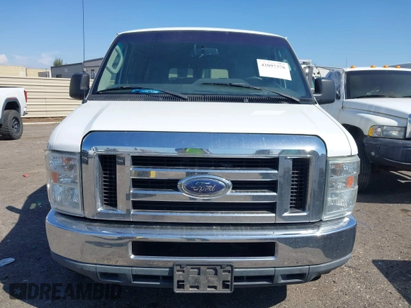 2014 Ford Econoline Passenger XL with VIN 1FBNE3BL9EDA22177, listed as a IAAI auction lot 42097378 with 232,100 mi miles. Bid and sale history available at carsss.com. Image 12.