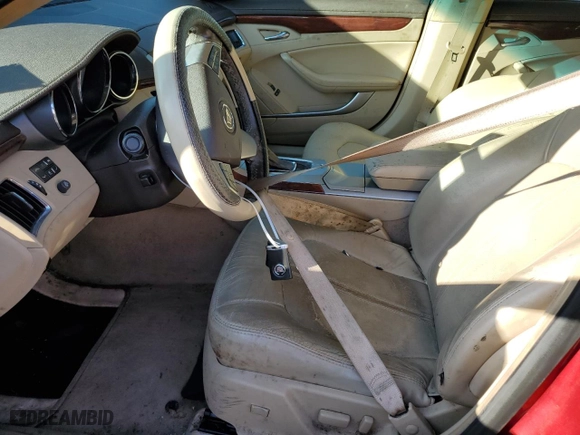 2009 Cadillac CTS RWD w/1SB with VIN 1G6DV57V690134156, listed as a Copart auction lot 47321595 with 0 mi miles and Clean Title. Bid and sale history available at carsss.com. Image 7.