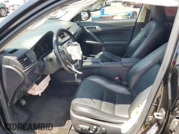 2016 Lexus CT 200h with VIN JTHKD5BH1G2264547, listed as a Copart auction lot 54964895 with 57,305 mi miles and Salvage Title. Bid and sale history available at carsss.com. Image 7.