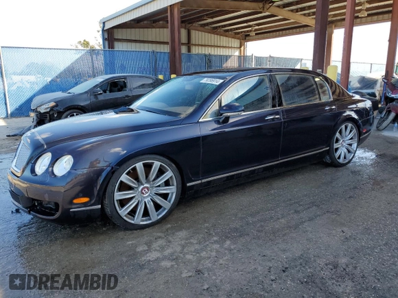 2006 Bentley Flying Spur with VIN SCBBR53W66C036250, listed as a Copart auction lot 45051875 with Not Provided miles and Salvage Title. Bid and sale history available at DreamBid. Image 1.