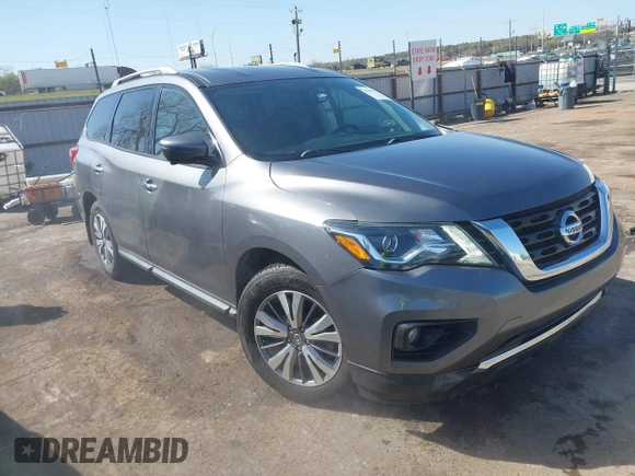 2019 Nissan Pathfinder S with VIN 5N1DR2MN8KC622318, listed as a IAAI auction lot 41997128 with 46,310 mi miles and . Bid and sale history available at DreamBid. Image 1.
