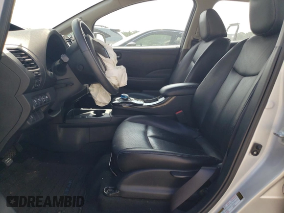 2015 Nissan LEAF SV with VIN 1N4AZ0CP3FC320333, listed as a Copart auction lot 62430113 with 54,127 mi miles. Bid and sale history available at carsss.com. Image 7.