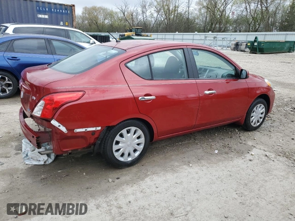 2012 Nissan Versa SV with VIN 3N1CN7AP5CL890900, listed as a Copart auction lot 55446645 with 79,429 mi miles and Non repairable. Bid and sale history available at DreamBid. Image 3.
