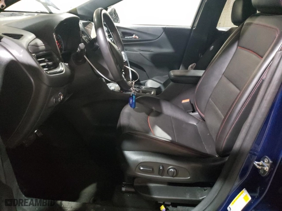 2022 Chevrolet Equinox RS with VIN 3GNAXWEV9NS100970, listed as a Copart auction lot 88779195 with 18,754 mi miles and Salvage Title. Bid and sale history available at carsss.com. Image 7.