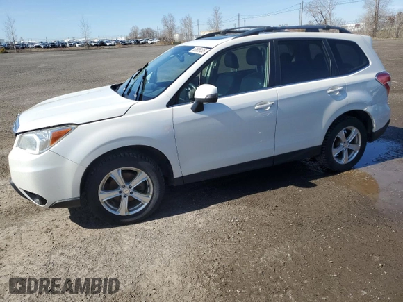 2015 Subaru Forester Touring with VIN JF2SJCWC7FH827272, listed as a Copart auction lot 53805135 with 200,320 mi miles and Salvage title. Bid and sale history available at DreamBid. Image 1.