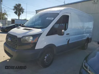 2015 Ford Transit Cargo with VIN 1FTNR2CM5FKA02667, listed as a Copart auction lot 76322464 with Not Provided miles and Salvage Title. Bid and sale history available at DreamBid. Image 1.