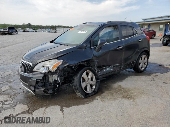 2016 Buick Encore with VIN KL4CJASB3GB525948, listed as a Copart auction lot 53881075 with Not Provided miles and Clean Title. Bid and sale history available at carsss.com. Image 1.