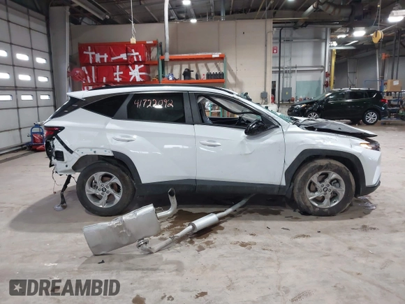 2024 Hyundai Tucson SEL with VIN KM8JB3DE5RU290727, listed as a IAAI auction lot 41722092 with 14,822 mi miles. Bid and sale history available at carsss.com. Image 14.