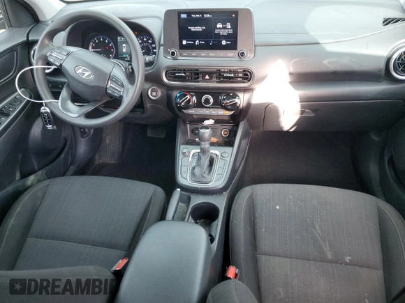 2022 Hyundai Kona SEL with VIN KM8K62ABXNU843332, listed as a Copart auction lot 47284405 with 40,412 mi miles and Salvage Title. Bid and sale history available at DreamBid. Image 8.