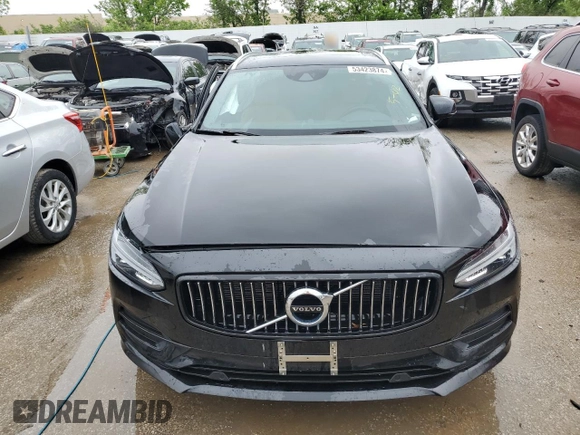 2020 Volvo V90 with VIN YV1A22VL5L1128028, listed as a Copart auction lot 53423874 with 47,745 mi miles and Salvage title. Bid and sale history available at DreamBid. Image 5.