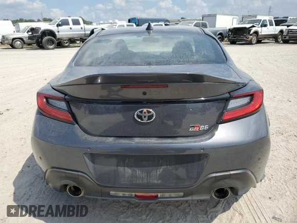 2023 Toyota GR86 Premium with VIN JF1ZNBF1XP8763634, listed as a Copart auction lot 72179164 with 17,744 mi miles and Salvage Title. Bid and sale history available at carsss.com. Image 6.