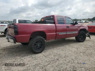 2004 Chevrolet Silverado 1500 LS with VIN 2GCEC19V141177507, listed as a Copart auction lot 55254955 with Not Provided miles and Salvage Title. Bid and sale history available at DreamBid. Image 3.