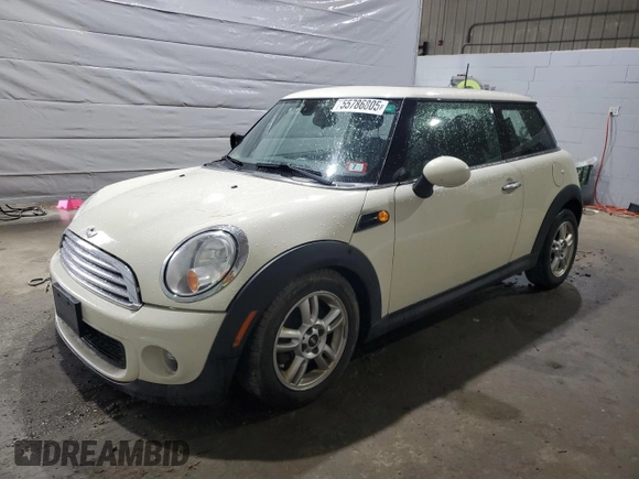 2012 MINI Hardtop with VIN WMWSU3C56CT543312, listed as a Copart auction lot 55786805 with 138,713 mi miles and Salvage title. Bid and sale history available at DreamBid. Image 1.