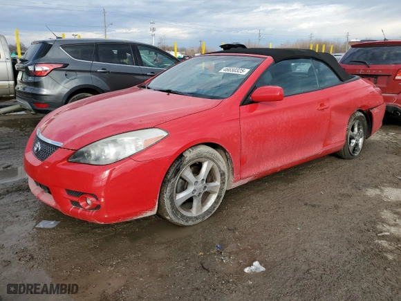 2008 Toyota Camry Solara SE with VIN 4T1FA38P28U157037, listed as a Copart auction lot 46650325 with 118,098 mi miles and Salvage Title. Bid and sale history available at carsss.com. Image 1.
